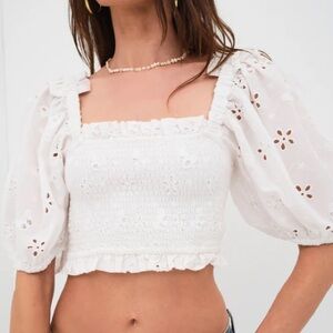 NWT For Love And Lemons Addison Blouse